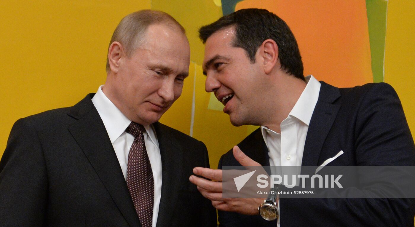 President Vladimir Putin visits Greece