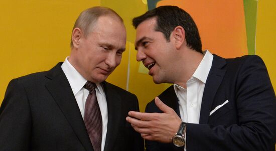 President Vladimir Putin visits Greece