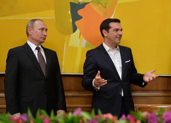 President Vladimir Putin visits Greece