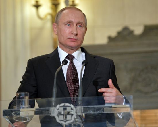 President Vladimir Putin visits Greece