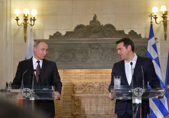 President Vladimir Putin visits Greece