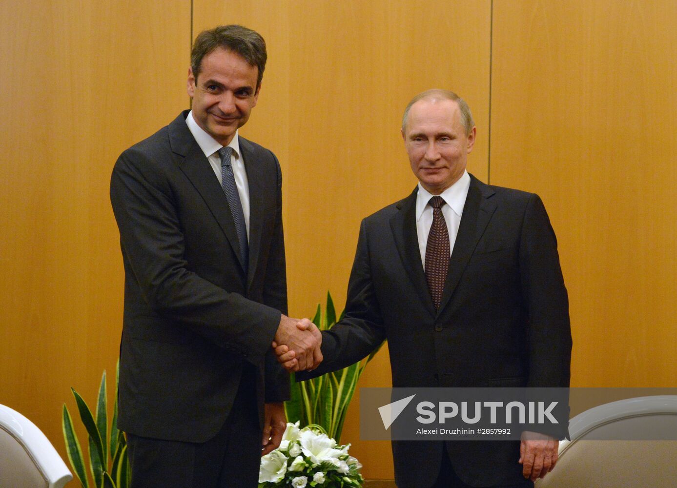 President Vladimir Putin visits Greece