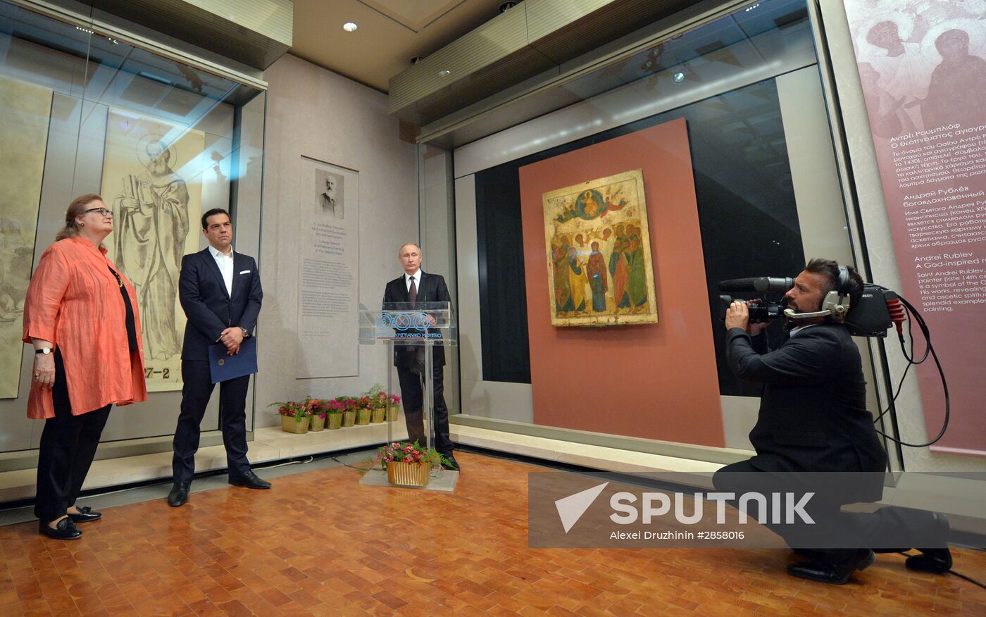 President Vladimir Putin visits Greece