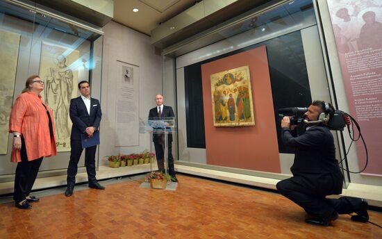 President Vladimir Putin visits Greece