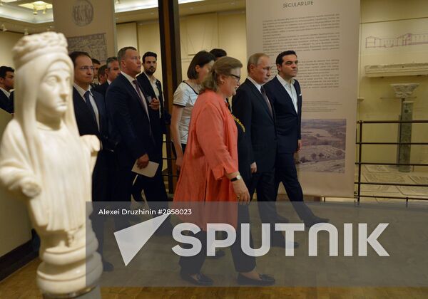 President Vladimir Putin visits Greece