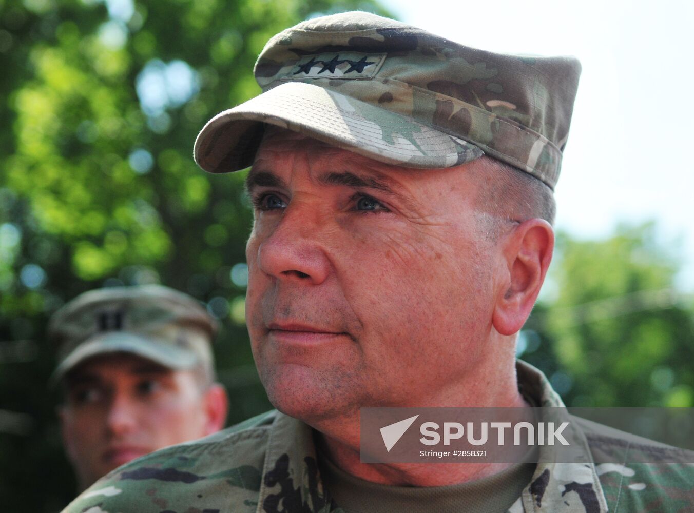 Frederick Ben Hodges, commanding general, United States Army Europe