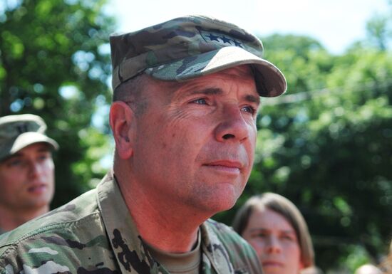 Frederick Ben Hodges, commanding general, United States Army Europe