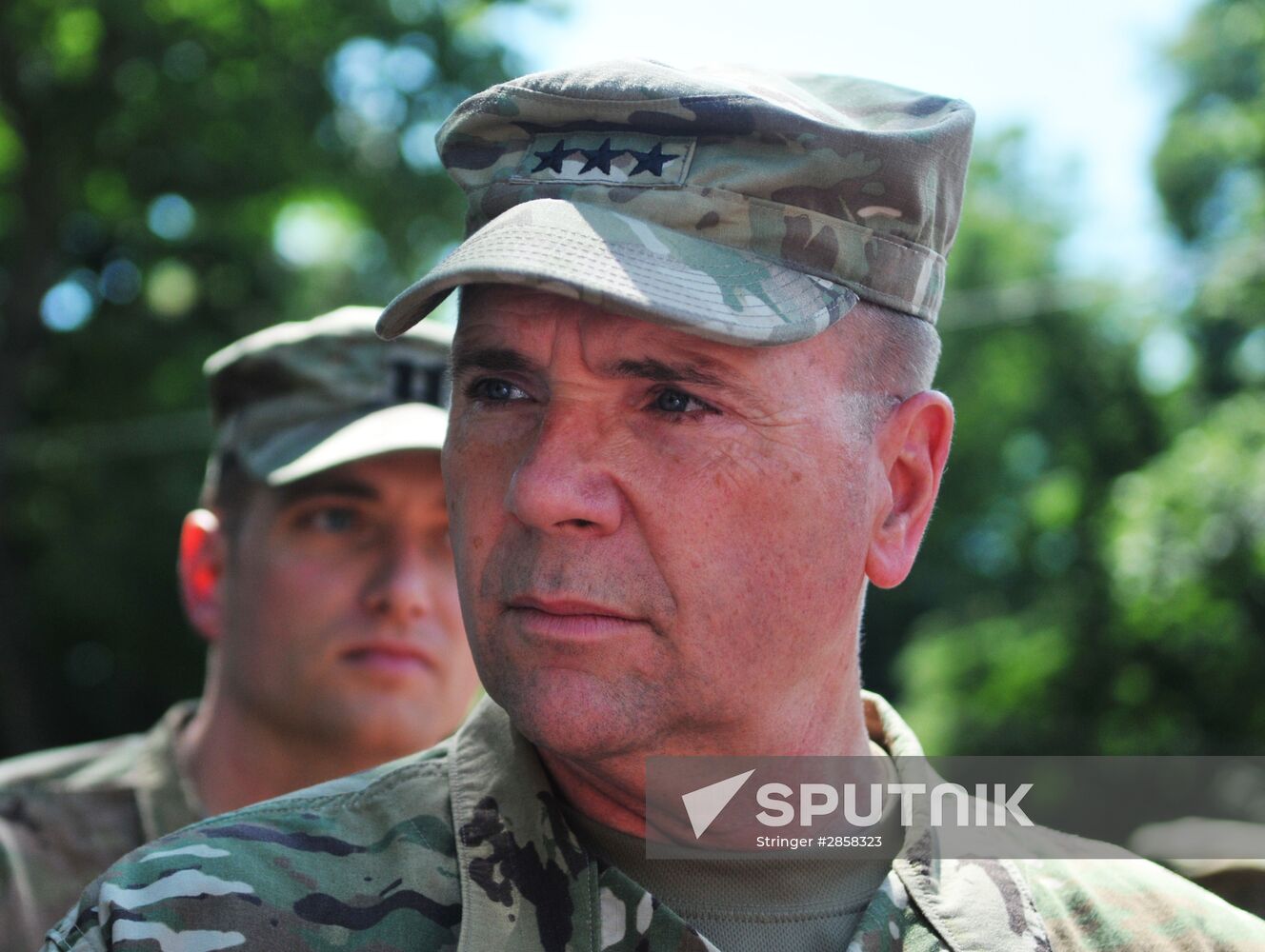 Frederick Ben Hodges, commanding general, United States Army Europe