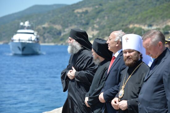 President Vladimir Putin's visit to Greece. Day Two