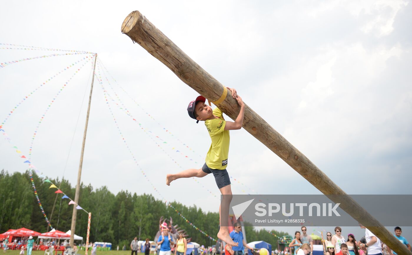 Sabantuy festival celebrated across Russia