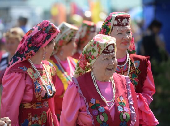 Sabantuy festival celebrated across Russia