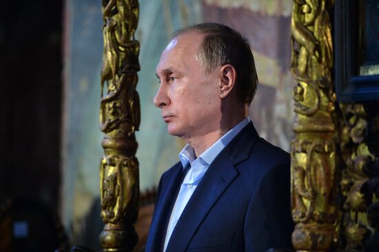 President Vladimir Putin's visit to Greece. Day Two