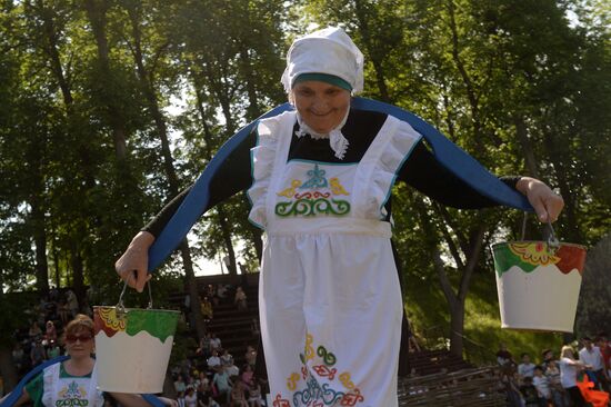 Sabantuy festival celebrated across Russia