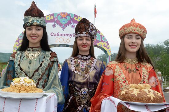 Sabantuy festival celebrated across Russia