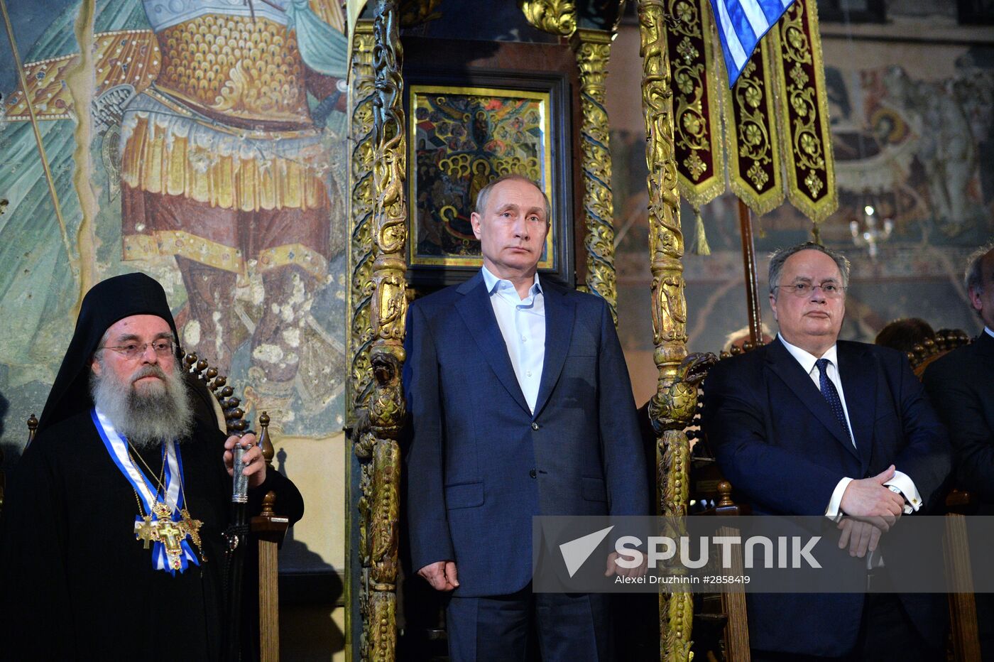 President Vladimir Putin's visit to Greece. Day Two