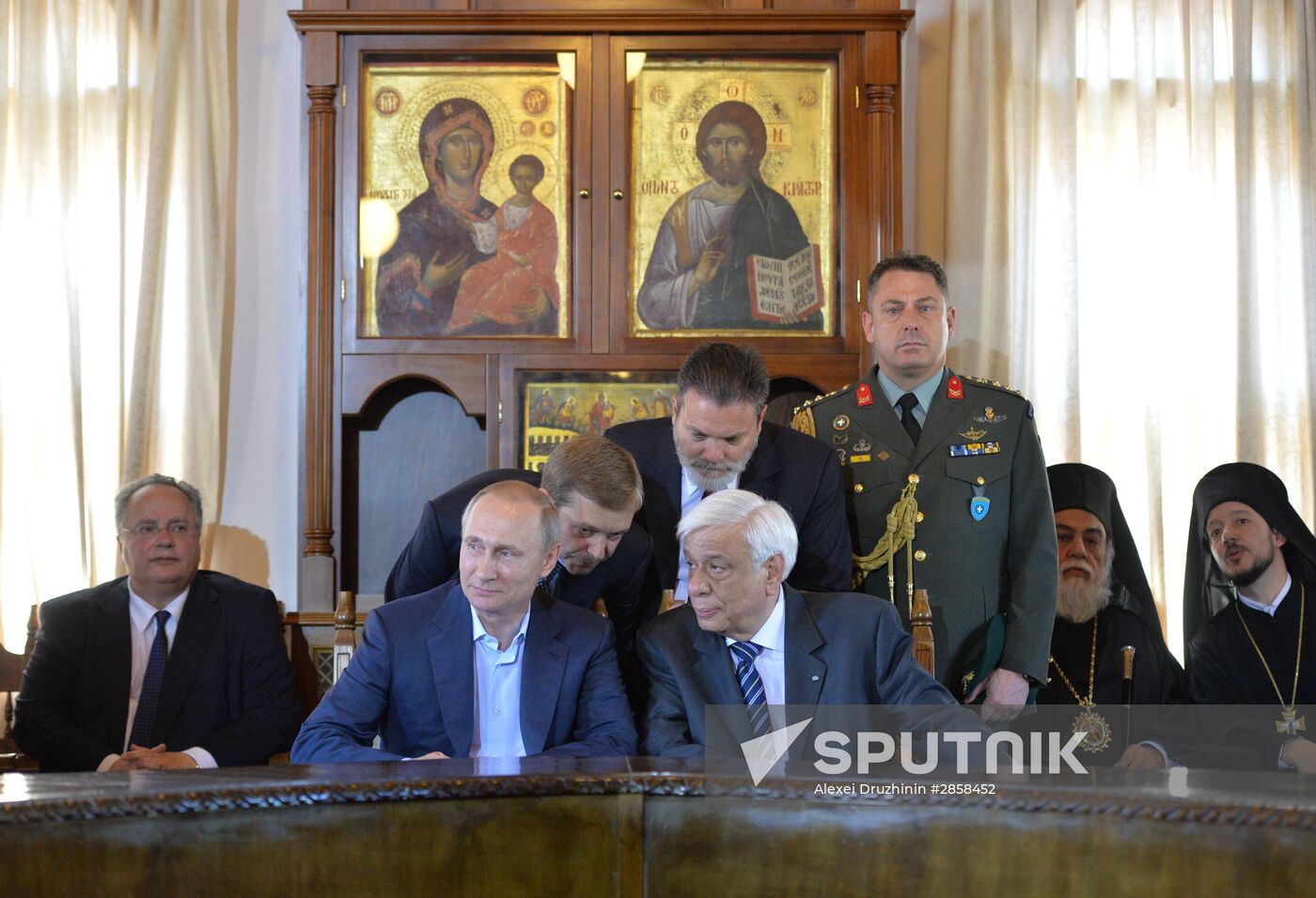 President Vladimir Putin's visit to Greece. Day Two