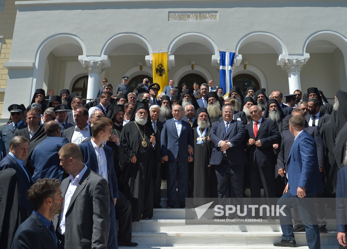 President Vladimir Putin's visit to Greece. Day Two