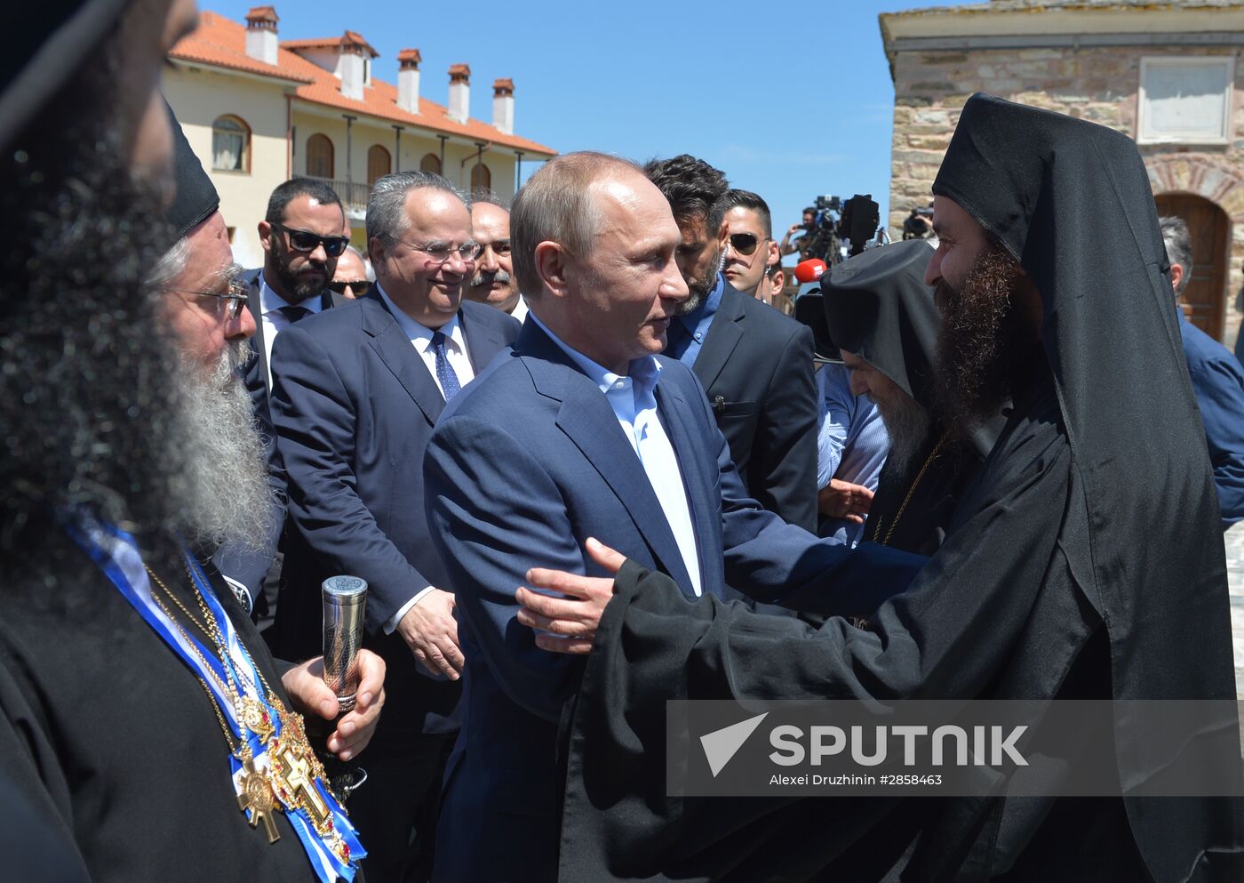 President Vladimir Putin's visit to Greece. Day Two