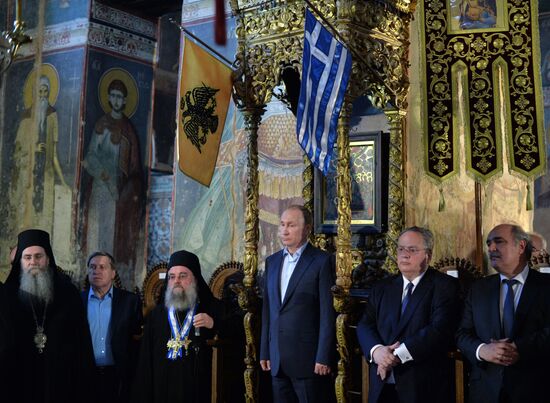 President Vladimir Putin's visit to Greece. Day Two