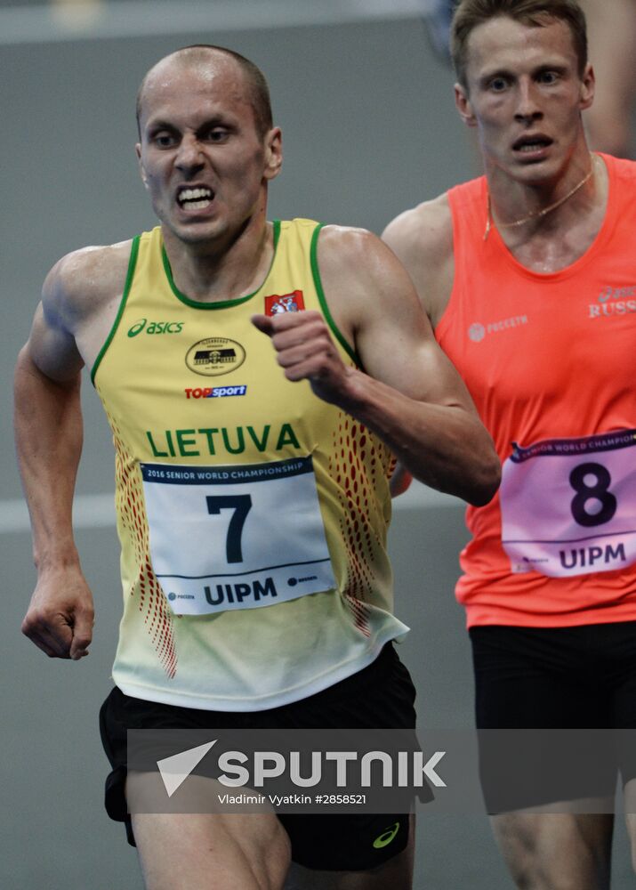 World Modern Pentathlon Championships. Men