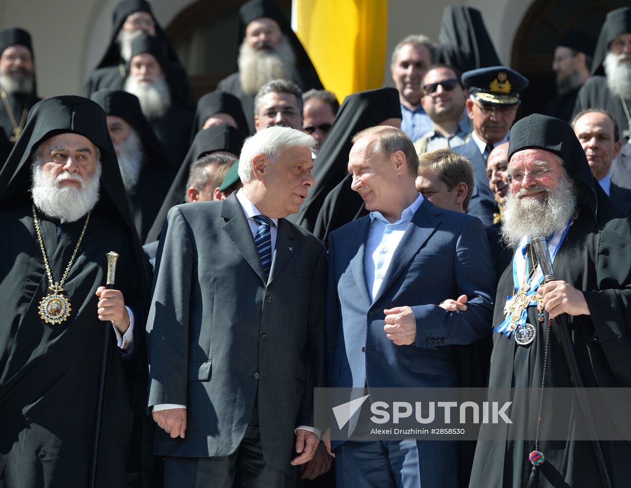 President Vladimir Putin's visit to Greece. Day Two