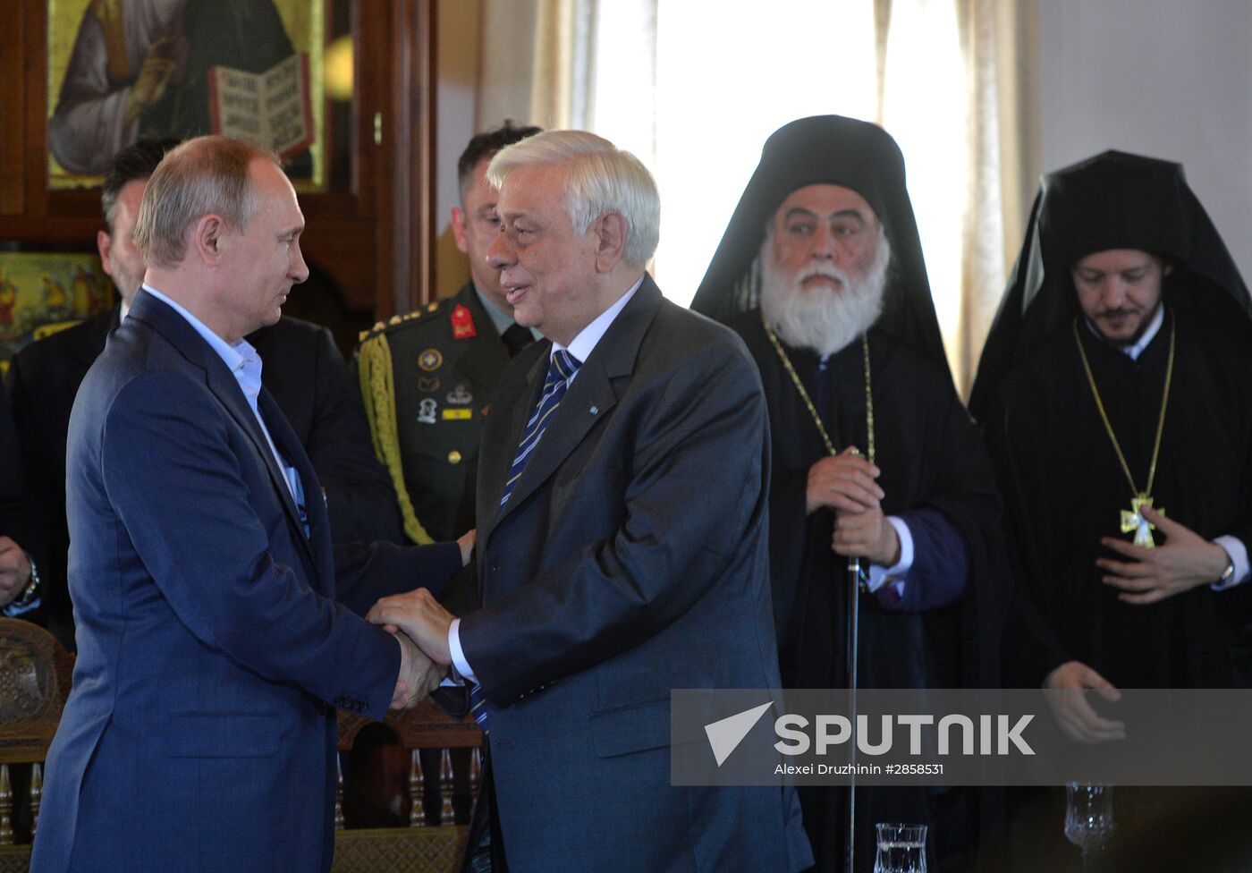 President Vladimir Putin's visit to Greece. Day Two