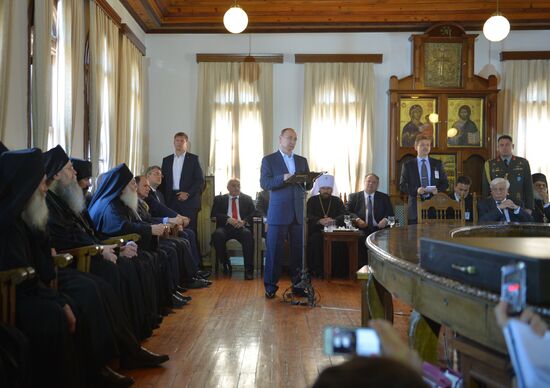 President Vladimir Putin's visit to Greece. Day Two