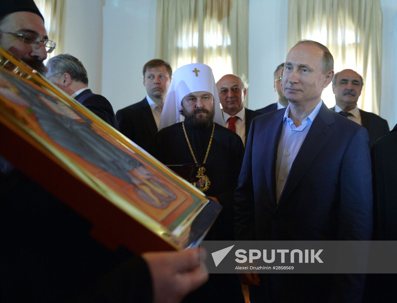 President Vladimir Putin's visit to Greece. Day Two