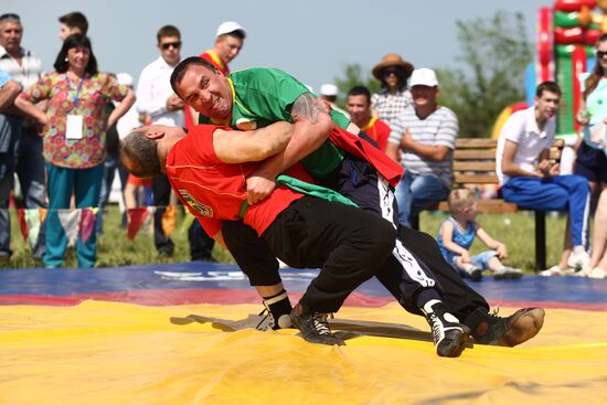 Sabantuy festival celebrated across Russia