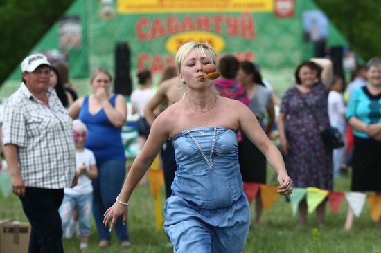 Sabantuy festival celebrated across Russia