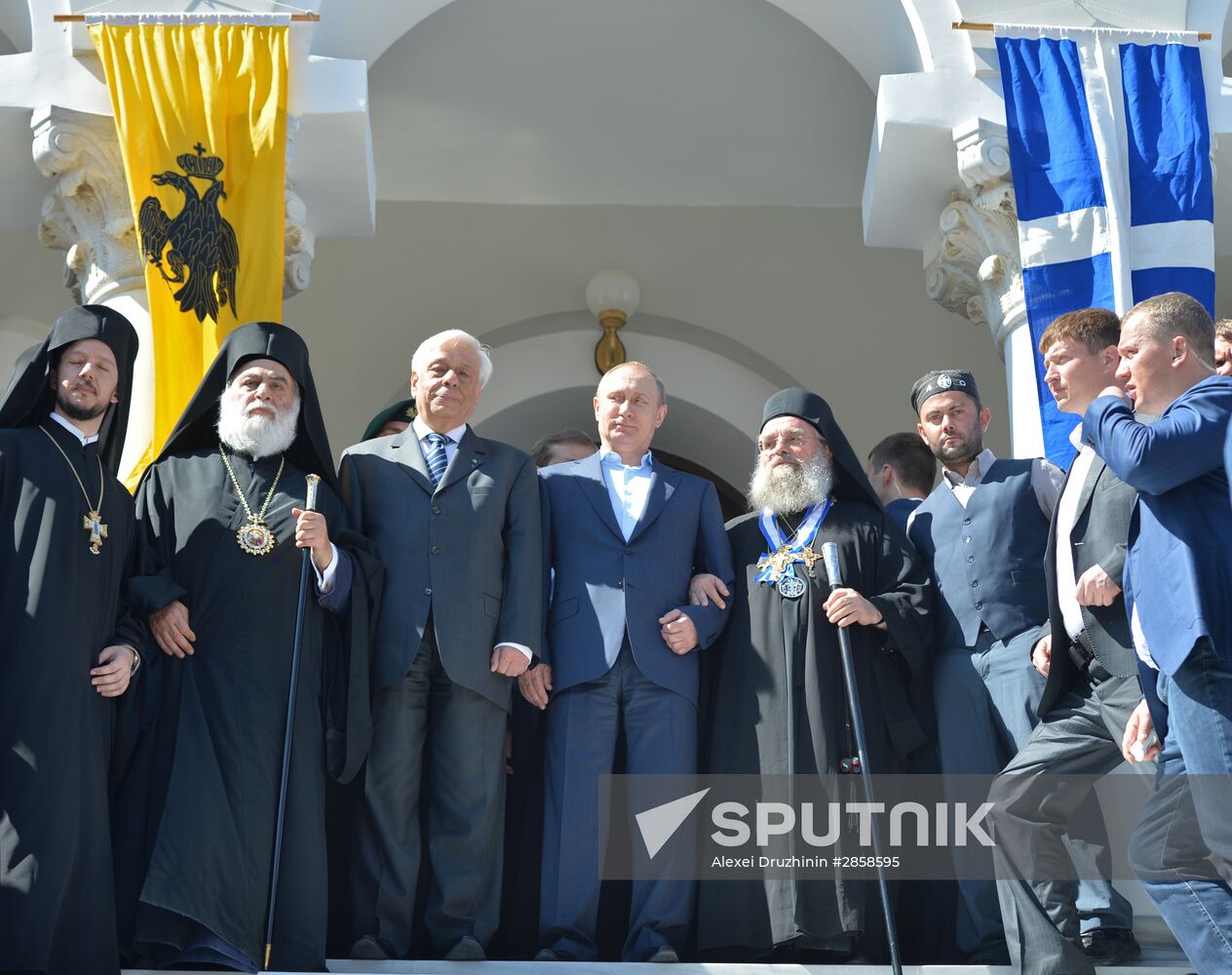 President Vladimir Putin's visit to Greece. Day Two