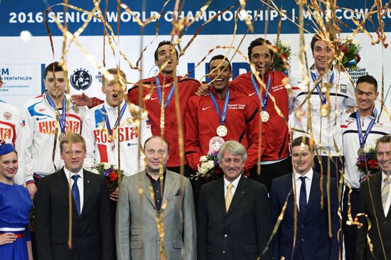 World Modern Pentathlon Championships. Men