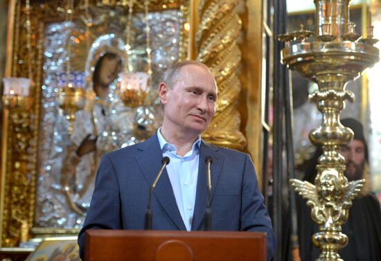 President Vladimir Putin's visit to Greece. Day Two