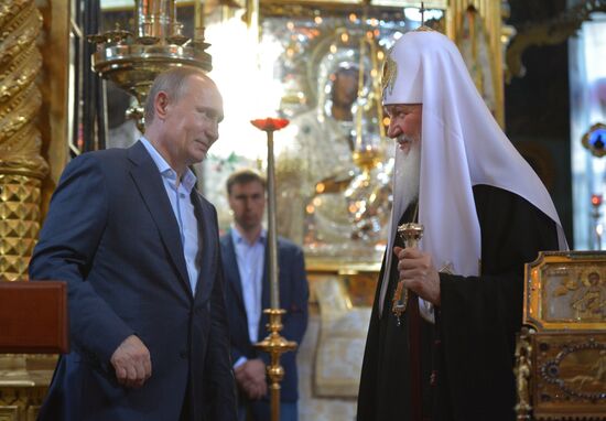 President Vladimir Putin's visit to Greece. Day Two