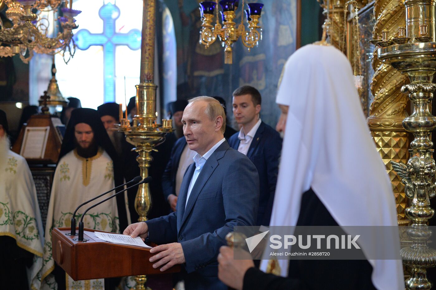 President Vladimir Putin's visit to Greece. Day Two