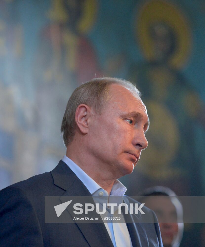 President Vladimir Putin's visit to Greece. Day Two