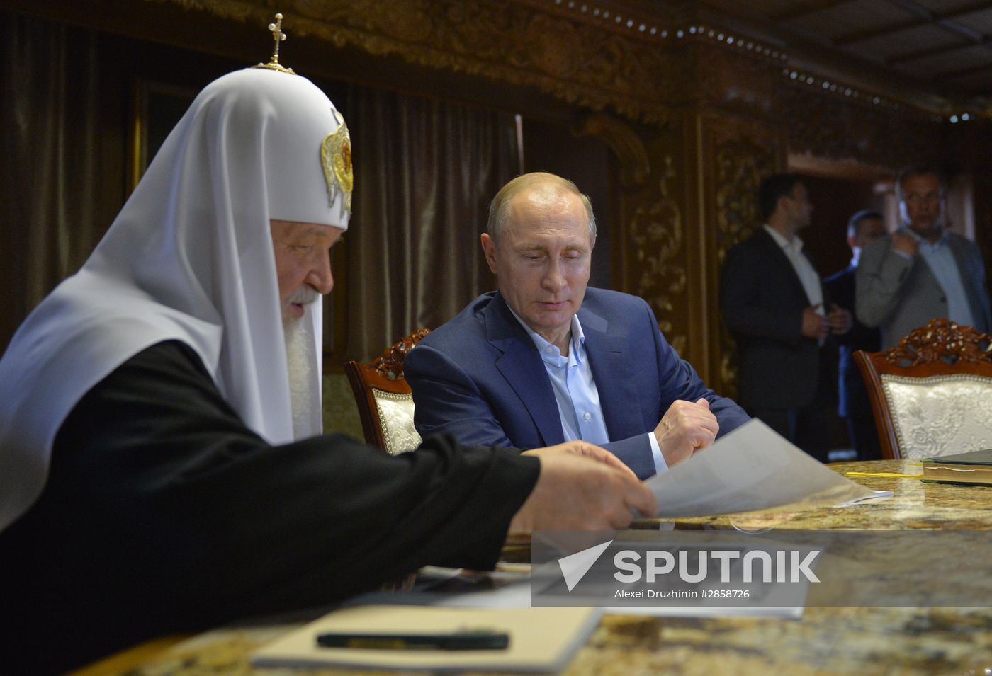 President Vladimir Putin's visit to Greece. Day Two