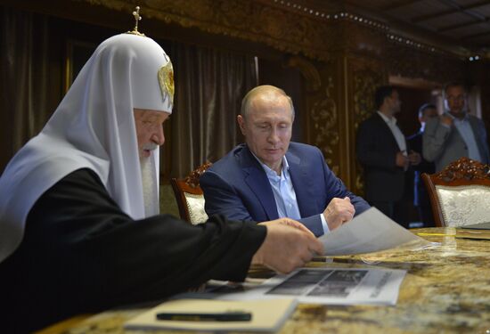 President Vladimir Putin's visit to Greece. Day Two