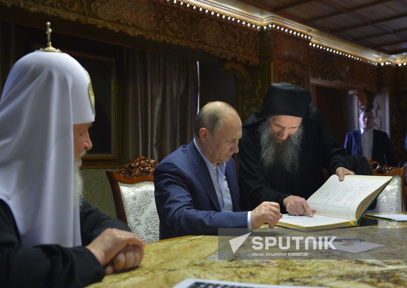 President Vladimir Putin's visit to Greece. Day Two