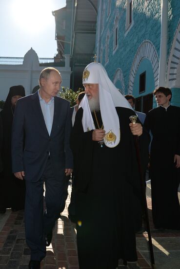 President Vladimir Putin's visit to Greece. Day Two