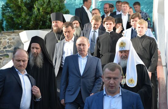 President Vladimir Putin's visit to Greece. Day Two