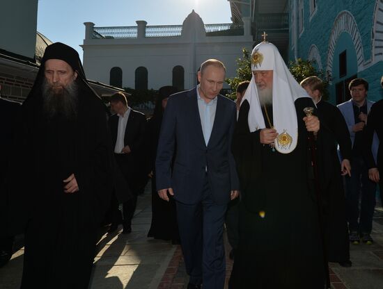 President Vladimir Putin's visit to Greece. Day Two
