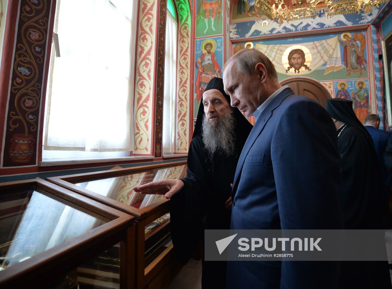 President Vladimir Putin's visit to Greece. Day Two