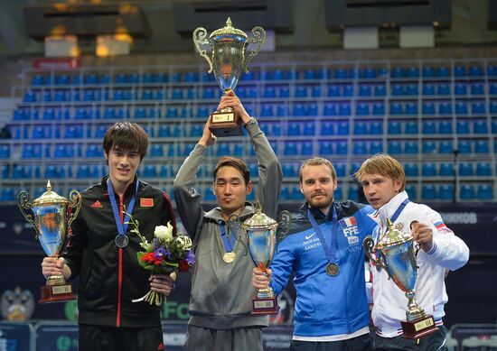 Moscow Sabre international fencing tournament. Men