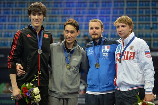 Moscow Sabre international fencing tournament. Men