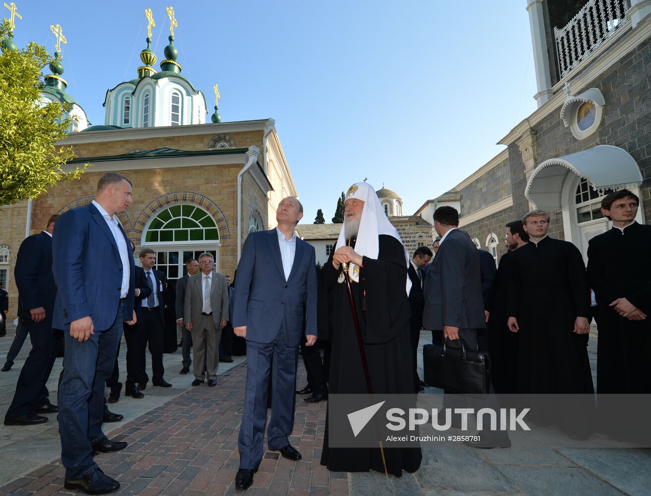 President Vladimir Putin's visit to Greece. Day Two