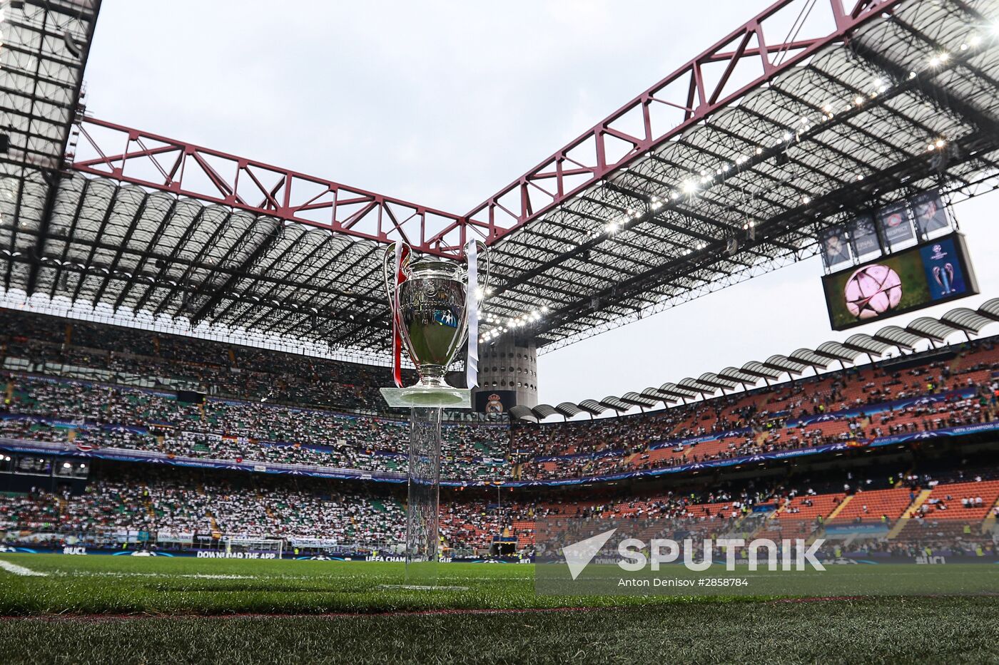 Football. Champions League final. Real vs. Atletico