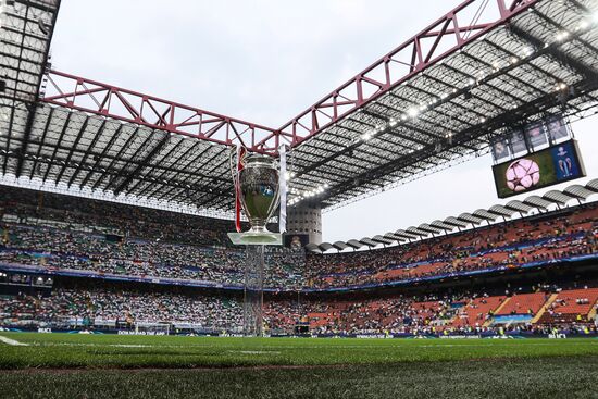Football. Champions League final. Real vs. Atletico