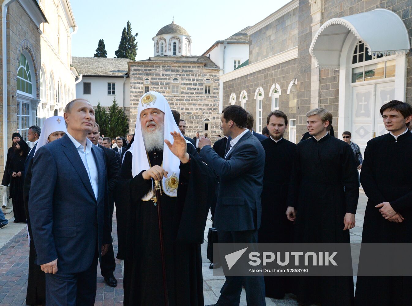 President Vladimir Putin's visit to Greece. Day Two
