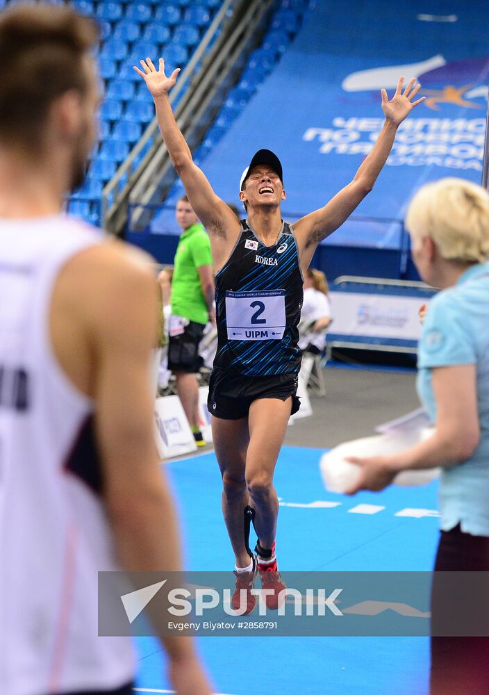 Modern Pentathlon. World Championships. Men
